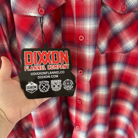 DIXXON Flannel Co. Summit Racing Equipment Plaid Flannel Men's Size 2X NWT - Picture 6 of 11